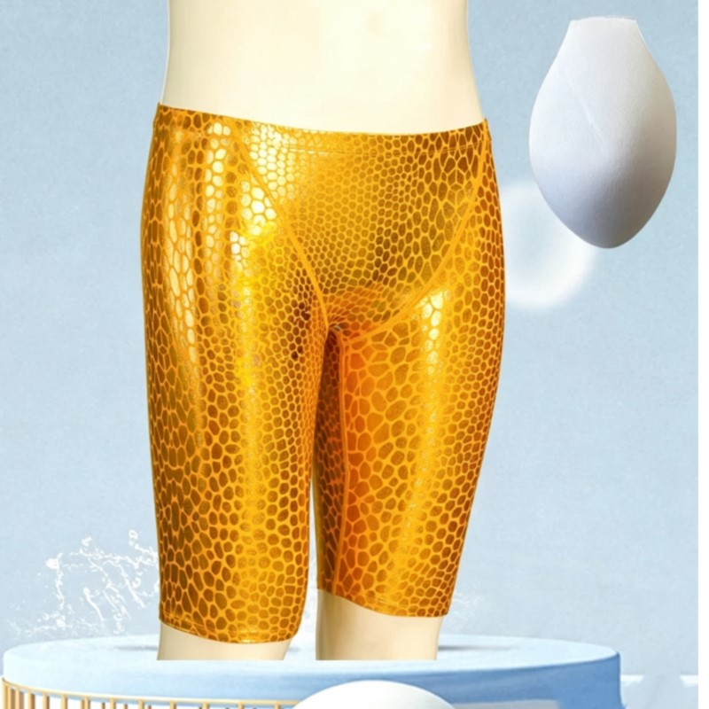 Swim Trunk Quick Dry - Erkekler için Hızlı Kuruyan, Desenli, Profesyonel