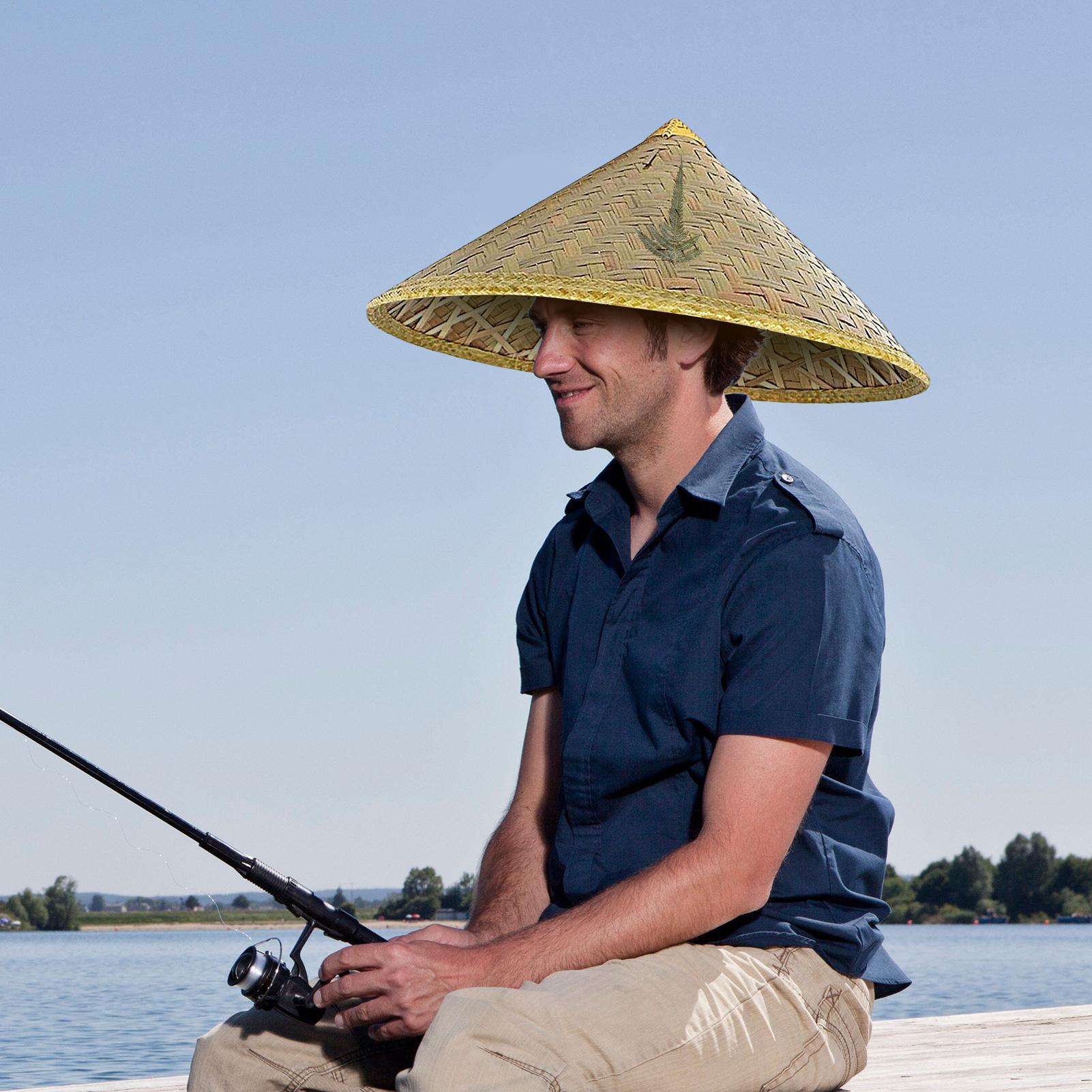 Bucket Hat Straw - Çin Hasır Şapkası El Yapımı Rattan