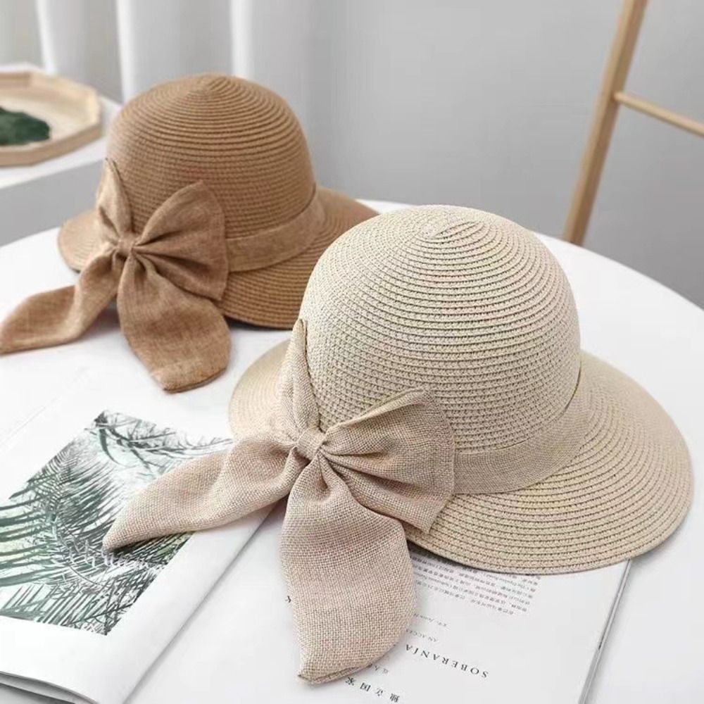 Ilmek güneş şapkası yaz nefes  - Bucket Hat Straw incelemesi ve fiyatı
