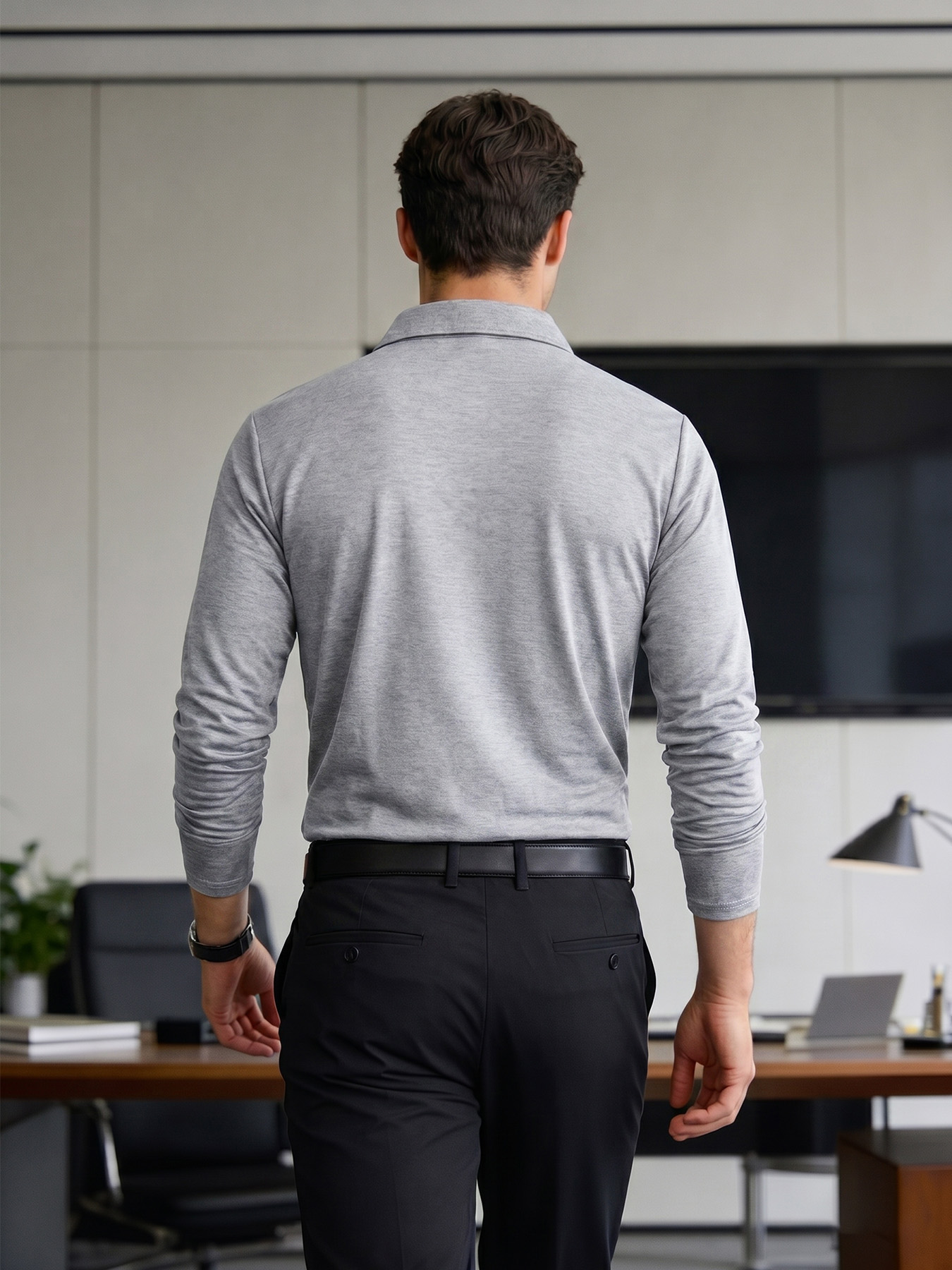 2'li Paket Erkek Uzun Kollu Po - Polo Shirt Pique incelemesi ve fiyatı