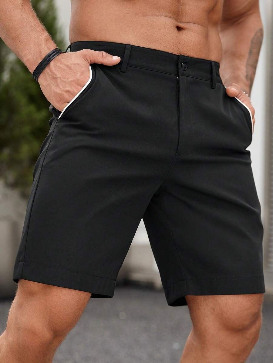 Erkek Kontrast Detaylı Chino Ş - Shorts Chino Slim incelemesi ve fiyatı