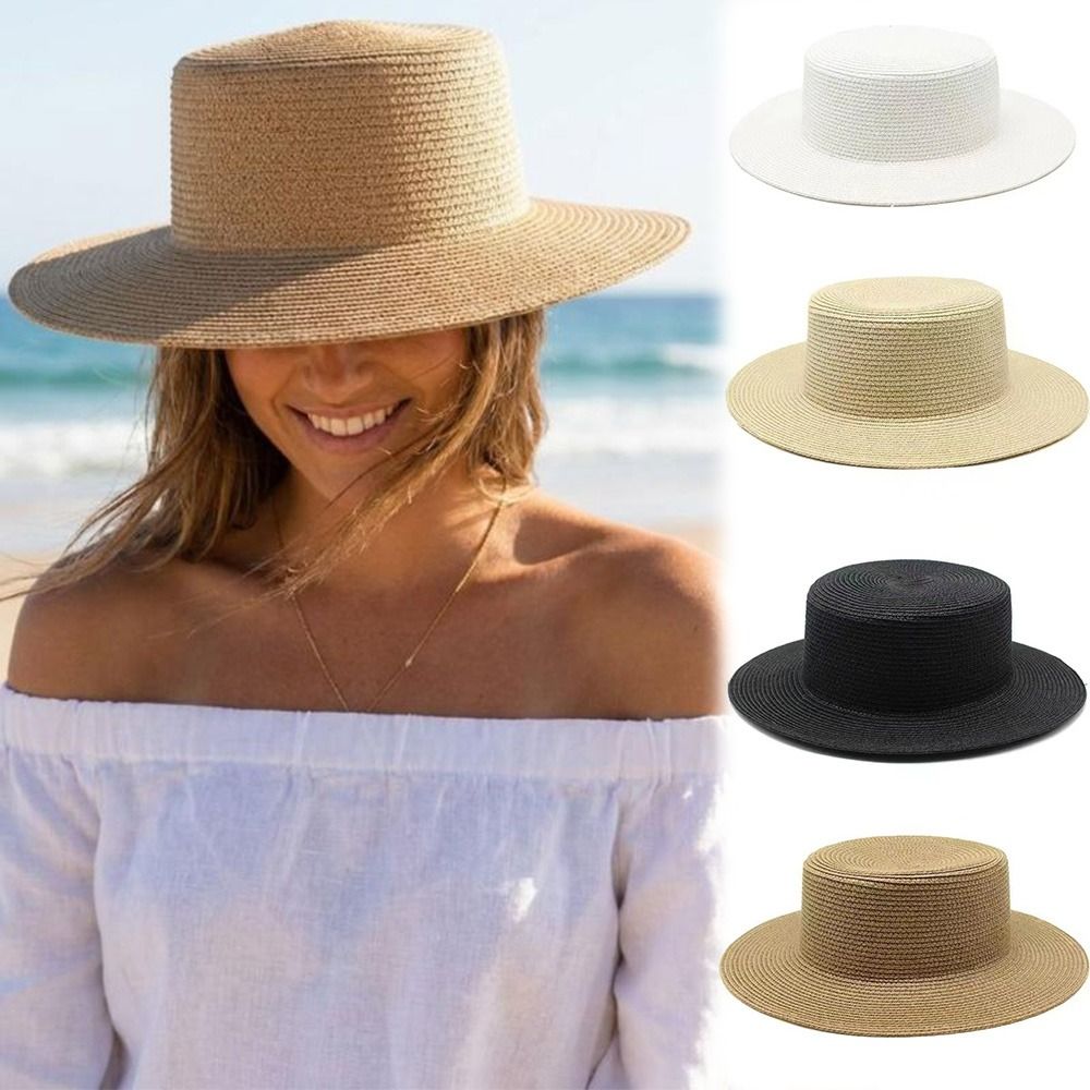 Moda Geniş Kenarlı Hasır Şapka - Bucket Hat Straw incelemesi ve fiyatı