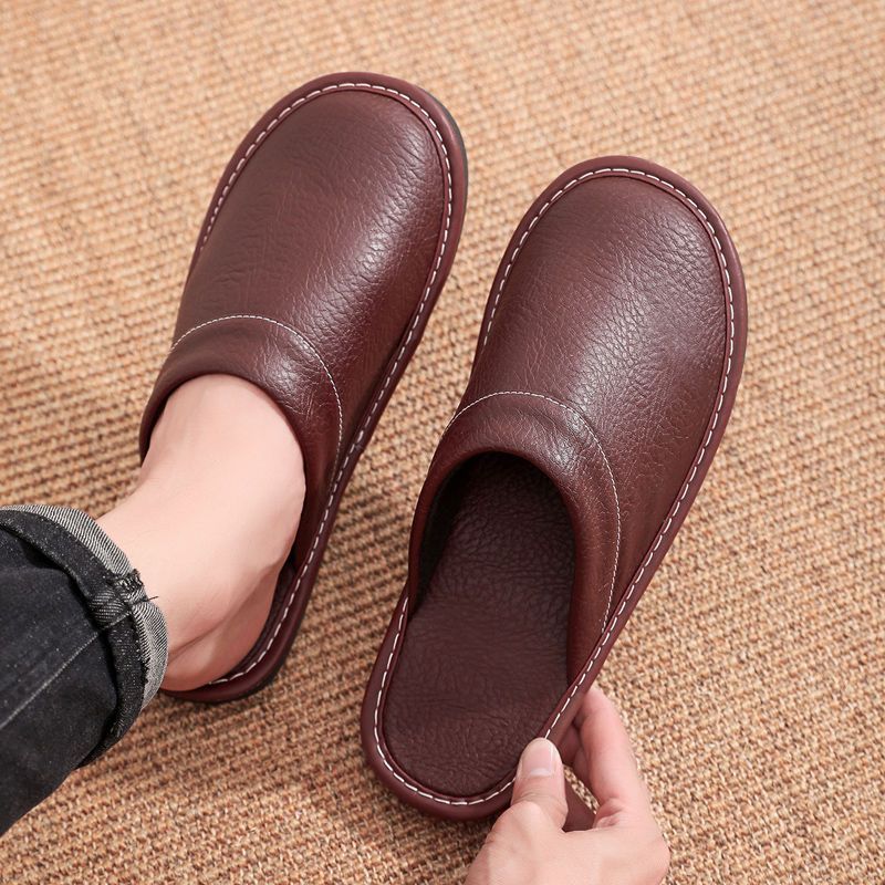 Ev Deri Terlikleri Erkek ve Ka - Flip Flop Leather Men incelemesi ve fiyatı