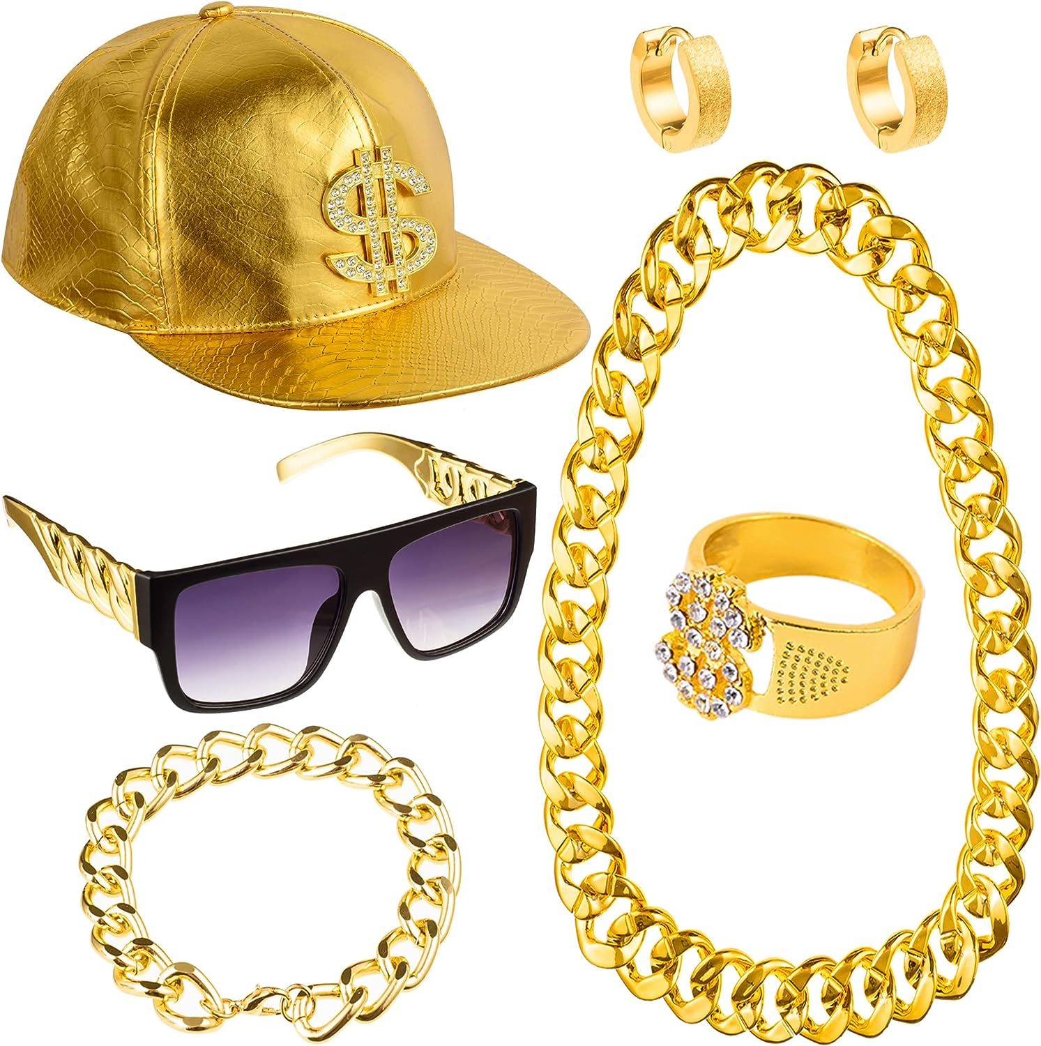 PESENAR 80s 90 gemi Hop kostüm - Sunglass Retainer Cord incelemesi ve fiyatı