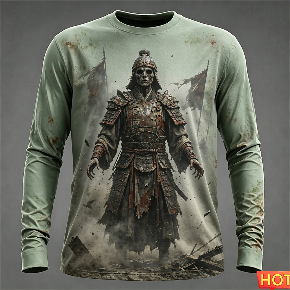 Sonbahar kış Erkek Uzun kollu  - Tee Graphic Print incelemesi ve fiyatı